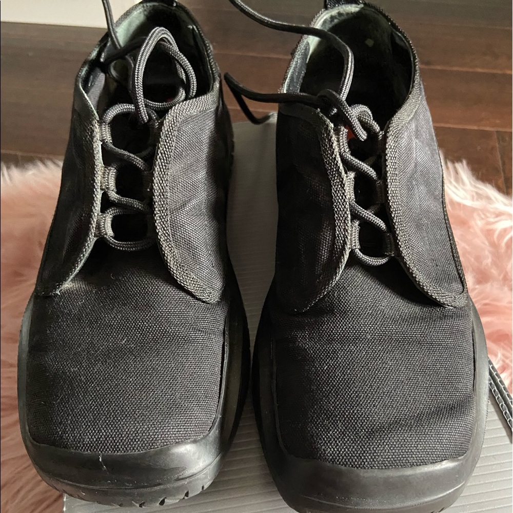 Prada black sneakers